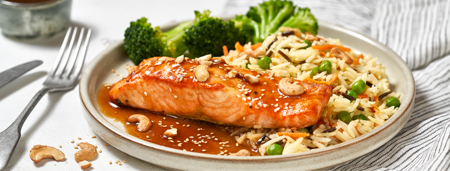 WILD SALMON TERIYAKI